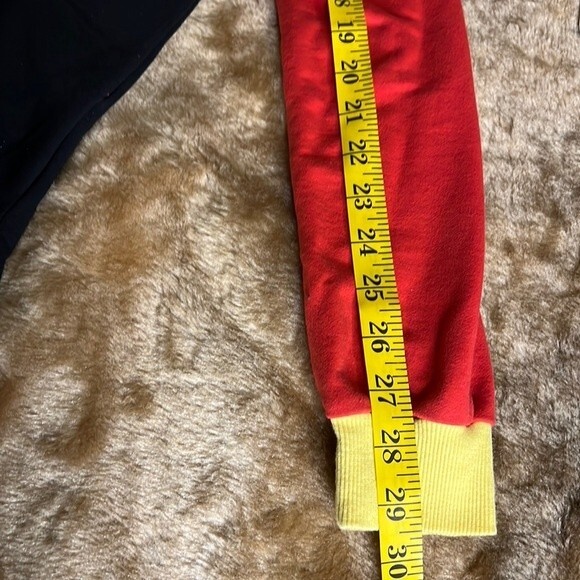 Hudson PUSHERS Bling Studded Red Gold Sweatshirt For men Size L - Picture 5 of 16